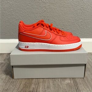 Nike Air Force 1 (Gs) Orange